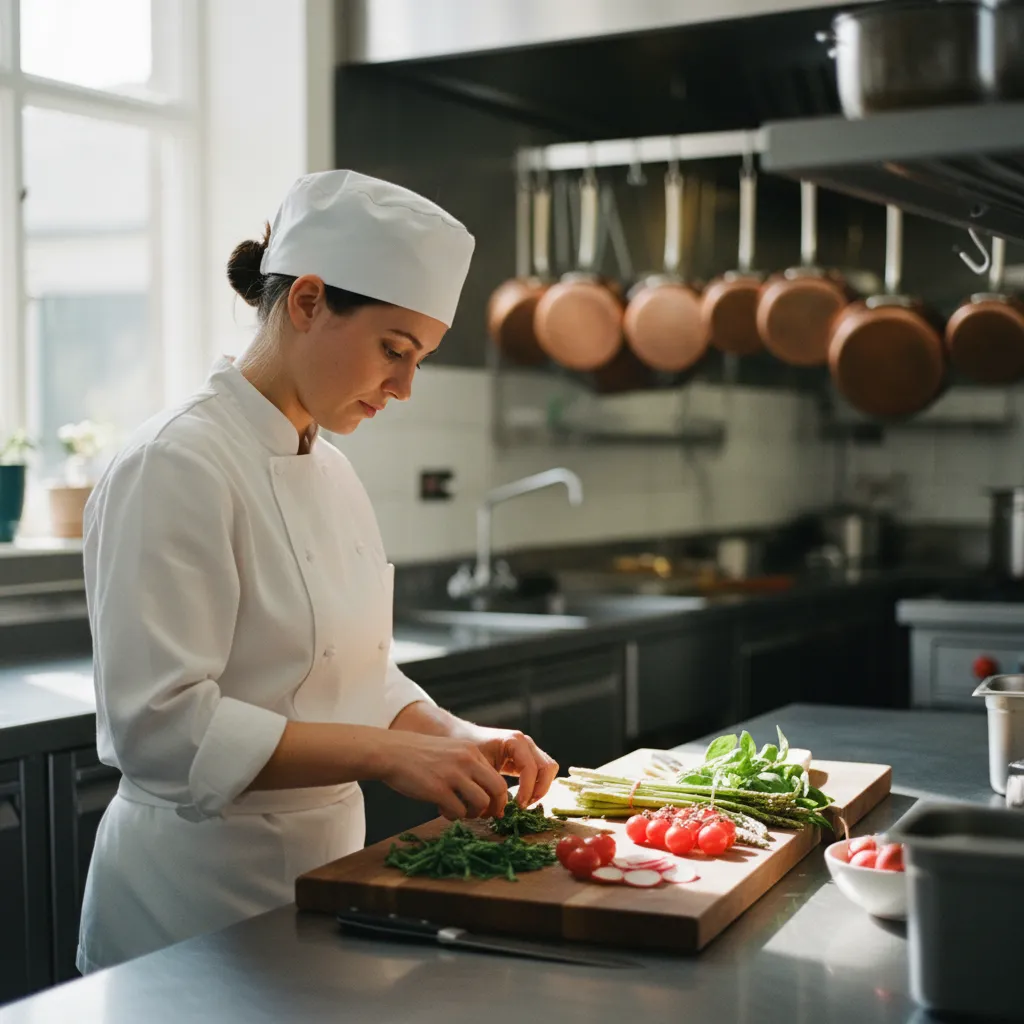 La cuisine d'Anne-Sophie Pic repose sur l'instinct sensoriel et les produits de saison