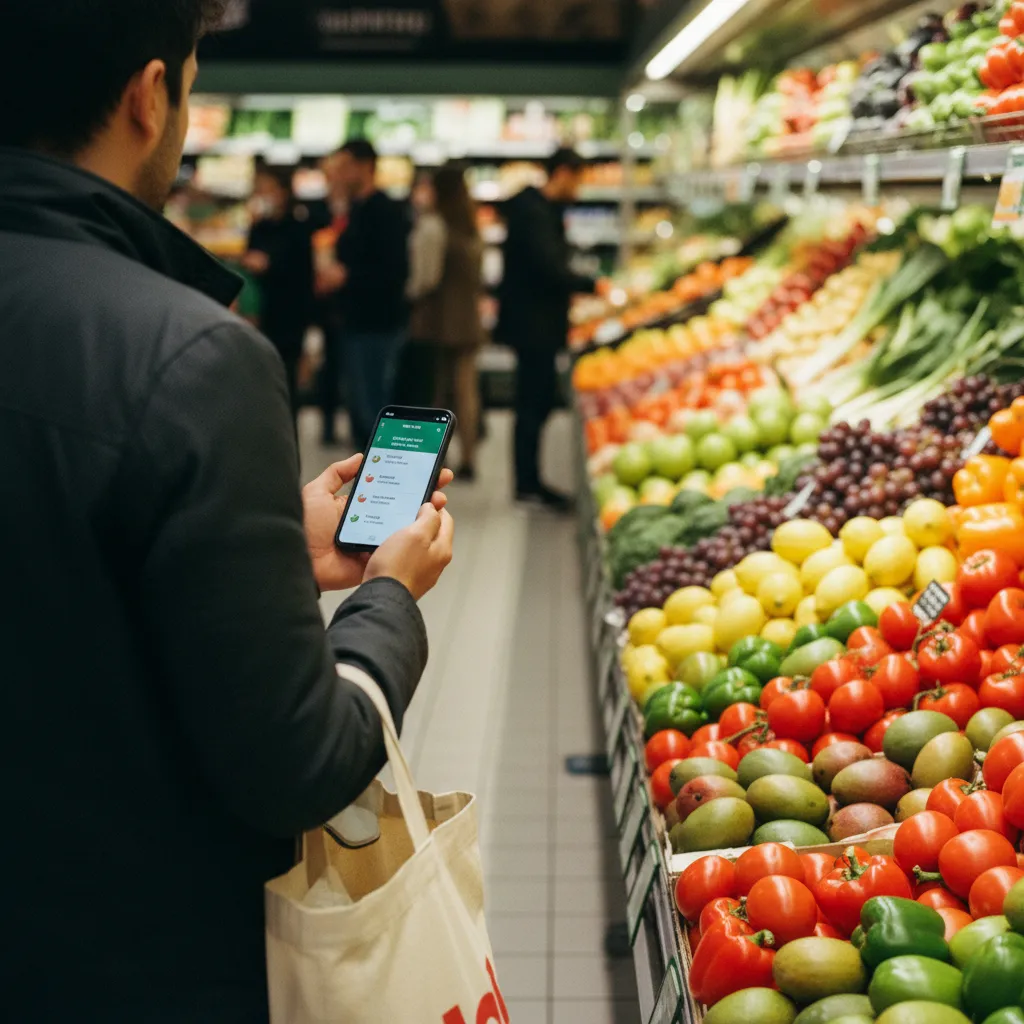 Les applications de liste de courses partagée facilitent l'organisation en famille