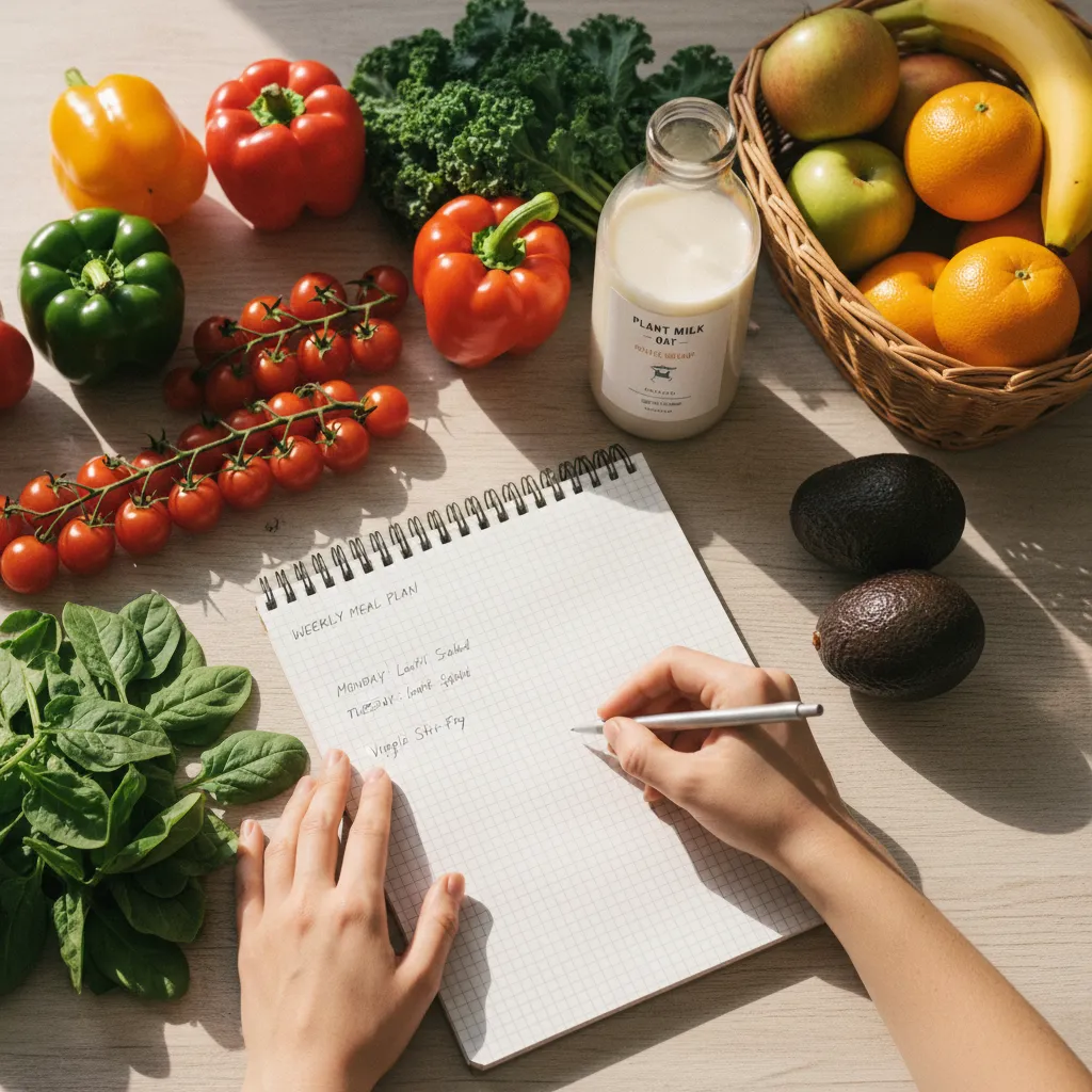 Planifier ses menus de la semaine pour ne rien oublier en courses