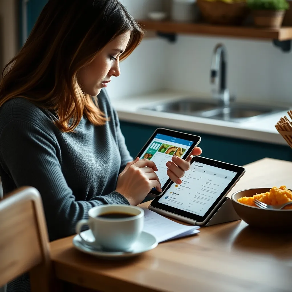 Planifier ses repas le dimanche soir prend moins de 20 minutes avec la bonne application