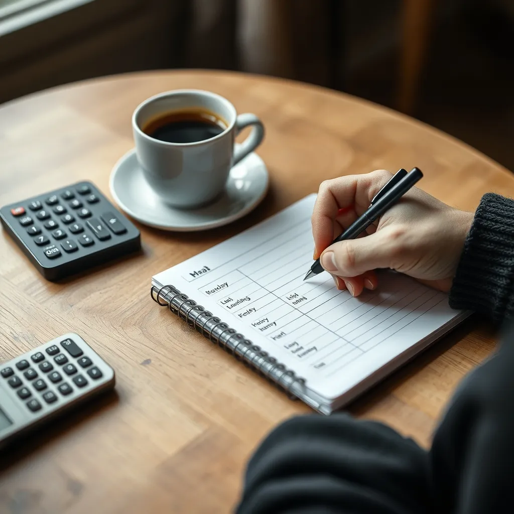 Planifier ses menus à la semaine est le levier le plus efficace pour maîtriser son budget alimentaire
