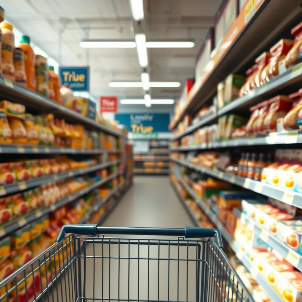 Les formats familiaux et les achats en gros permettent d'économiser jusqu'à 35 % sur les produits de base