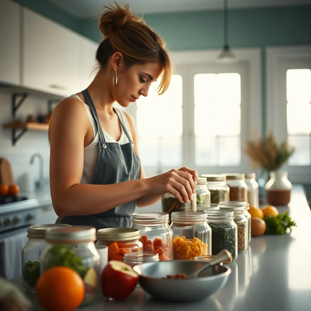 Le batch cooking et la planification des menus permettent de réduire le budget courses de 15 à 25 %