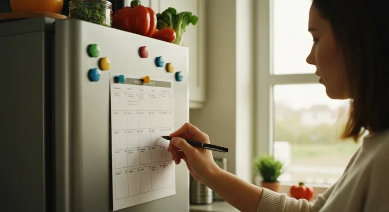 Planning repas semaine : tableau à imprimer et règles d'or