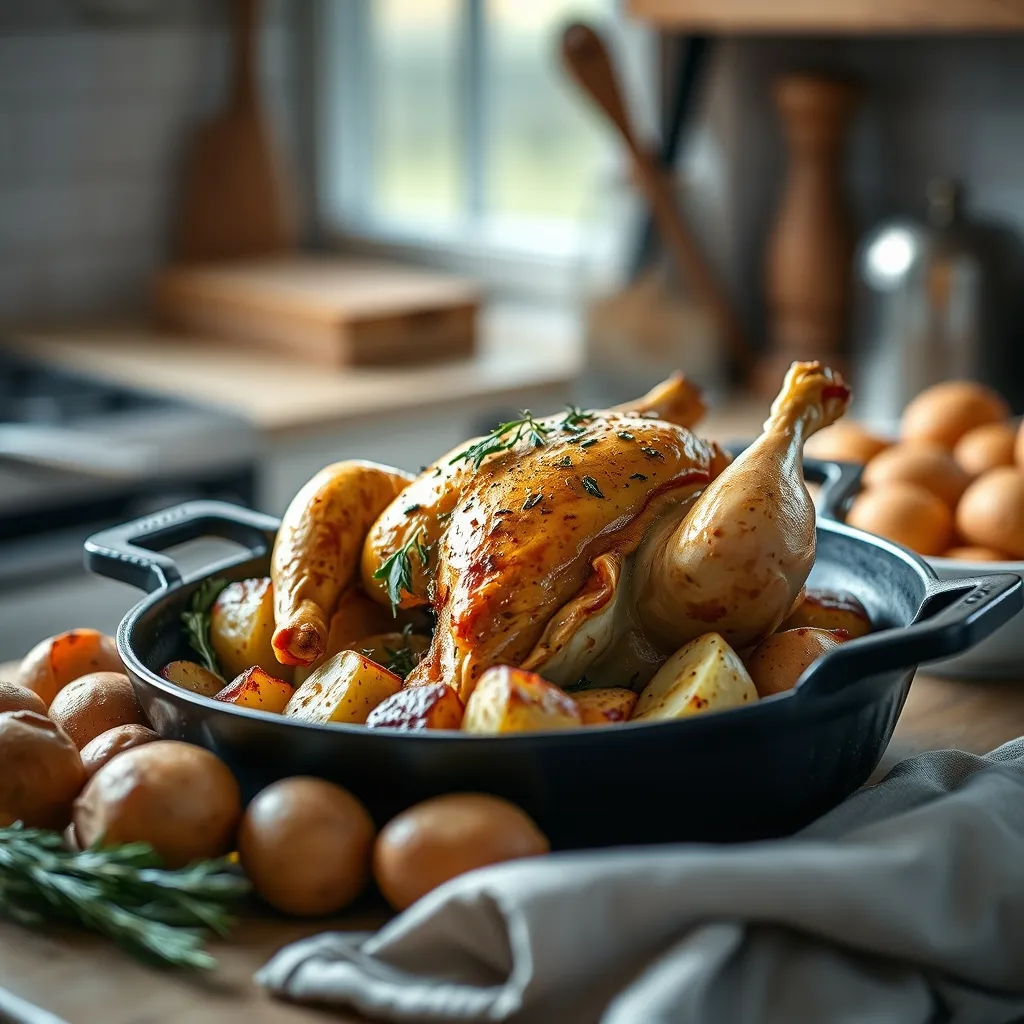 Le poulet rôti aux herbes reste le plat convivial préféré des Français