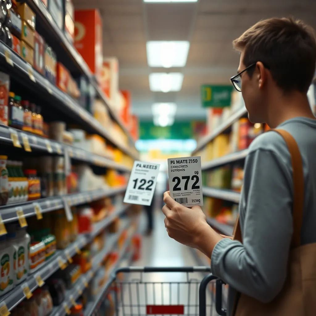 Comparer le prix au kilo en rayon permet de repérer les vraies bonnes affaires