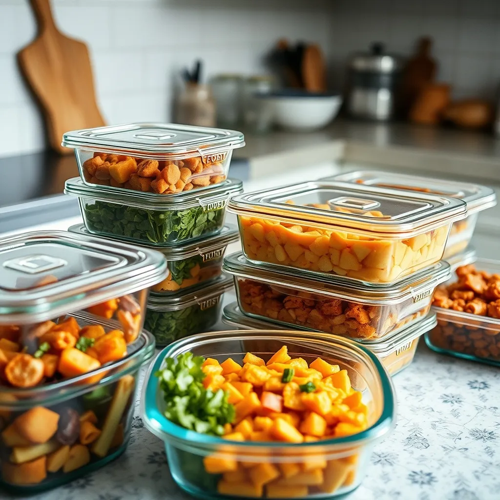 Le batch cooking du dimanche permet de préparer cinq repas en deux heures