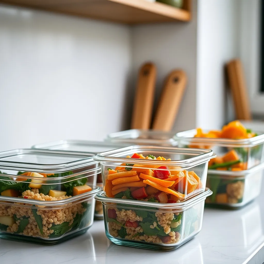 Le batch cooking permet de préparer cinq repas en une seule session de cuisine