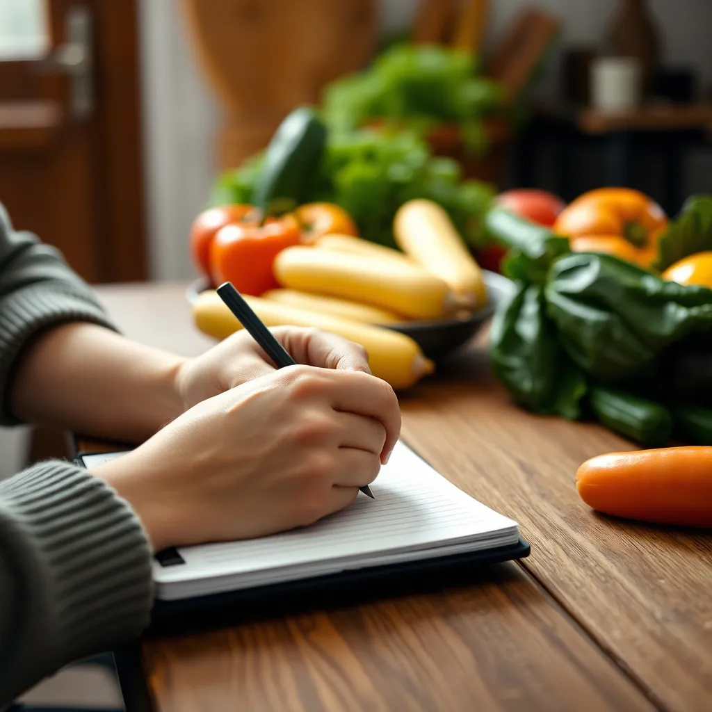 Préparer sa liste de courses healthy à l'avance réduit les achats impulsifs de 40 %