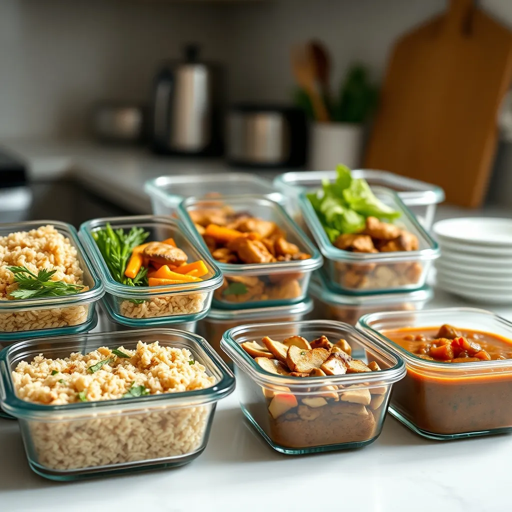 Le batch cooking transforme votre liste de courses en repas prêts pour toute la semaine