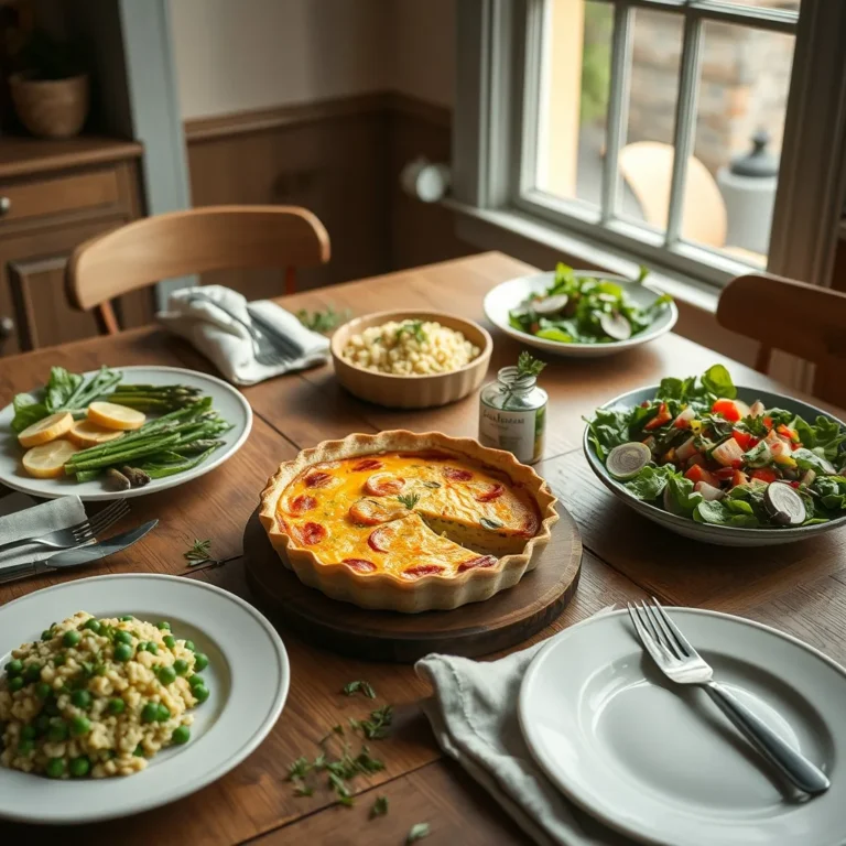 Menu de printemps pour la semaine : 7 idées de saison