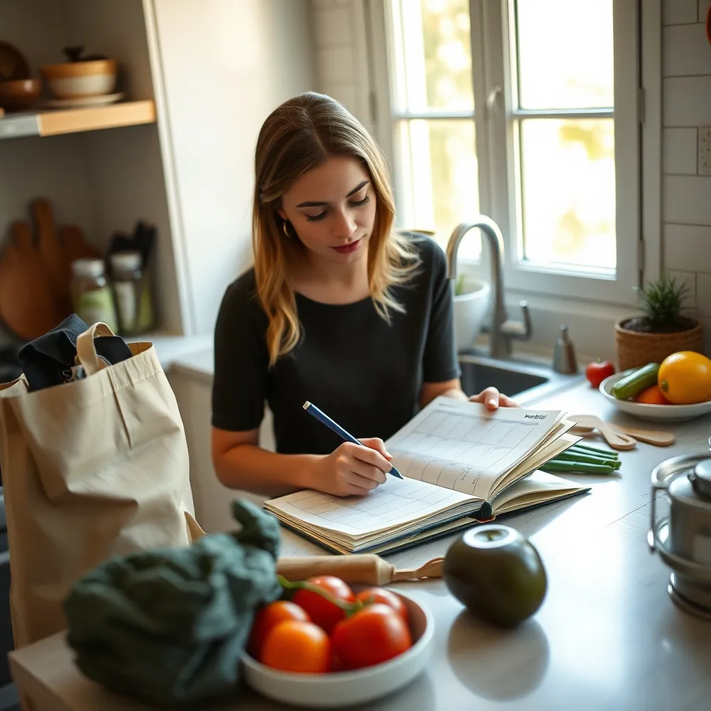 Prendre 15 minutes pour organiser ses repas de la semaine