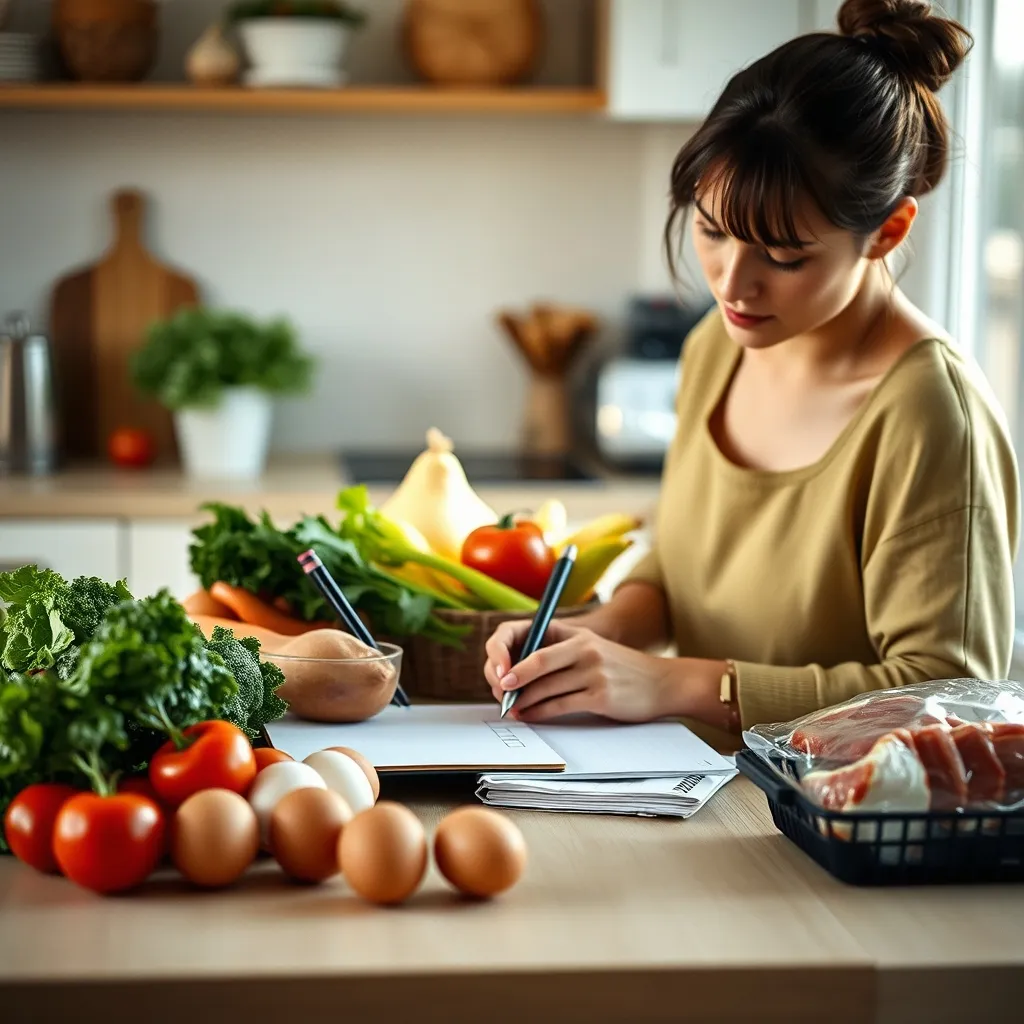 Préparer sa liste de courses est essentiel pour suivre le programme dietplus sans improviser