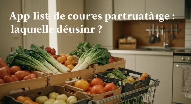 App liste de courses partagée : laquelle choisir ?