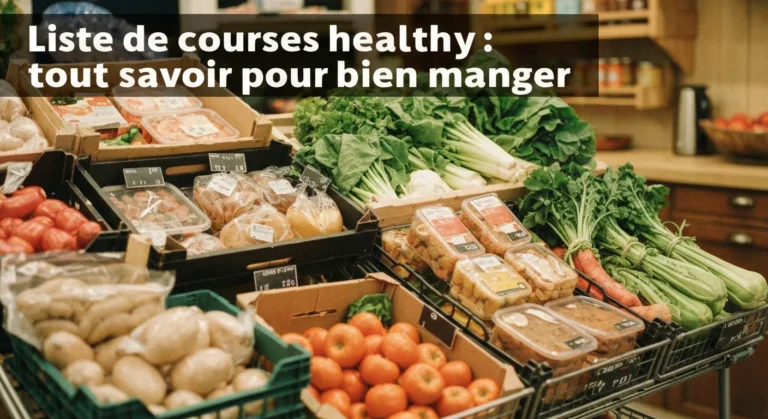 Liste de courses healthy : tout savoir pour bien manger