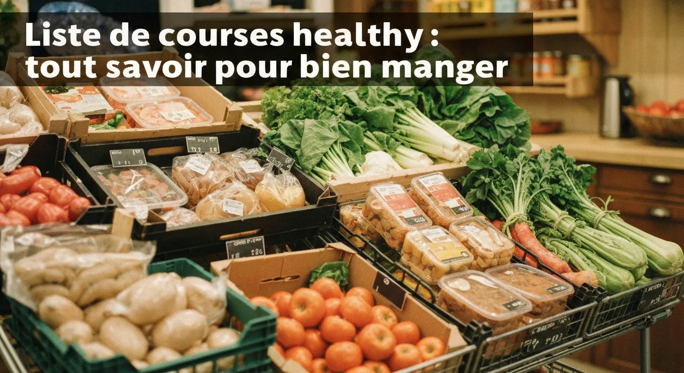 Liste de courses healthy : tout savoir pour bien manger