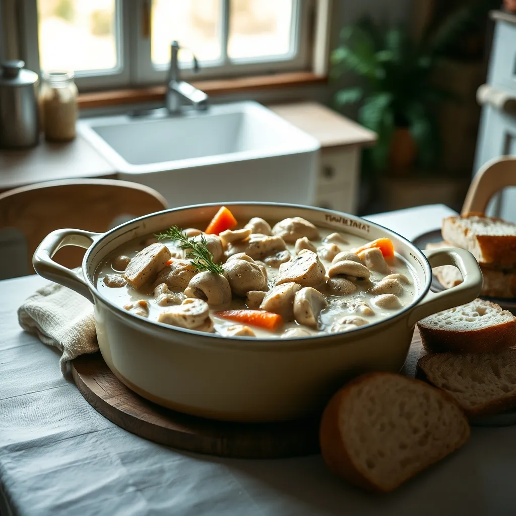 La blanquette de veau, plat familial par excellence qui plaît à toutes les générations