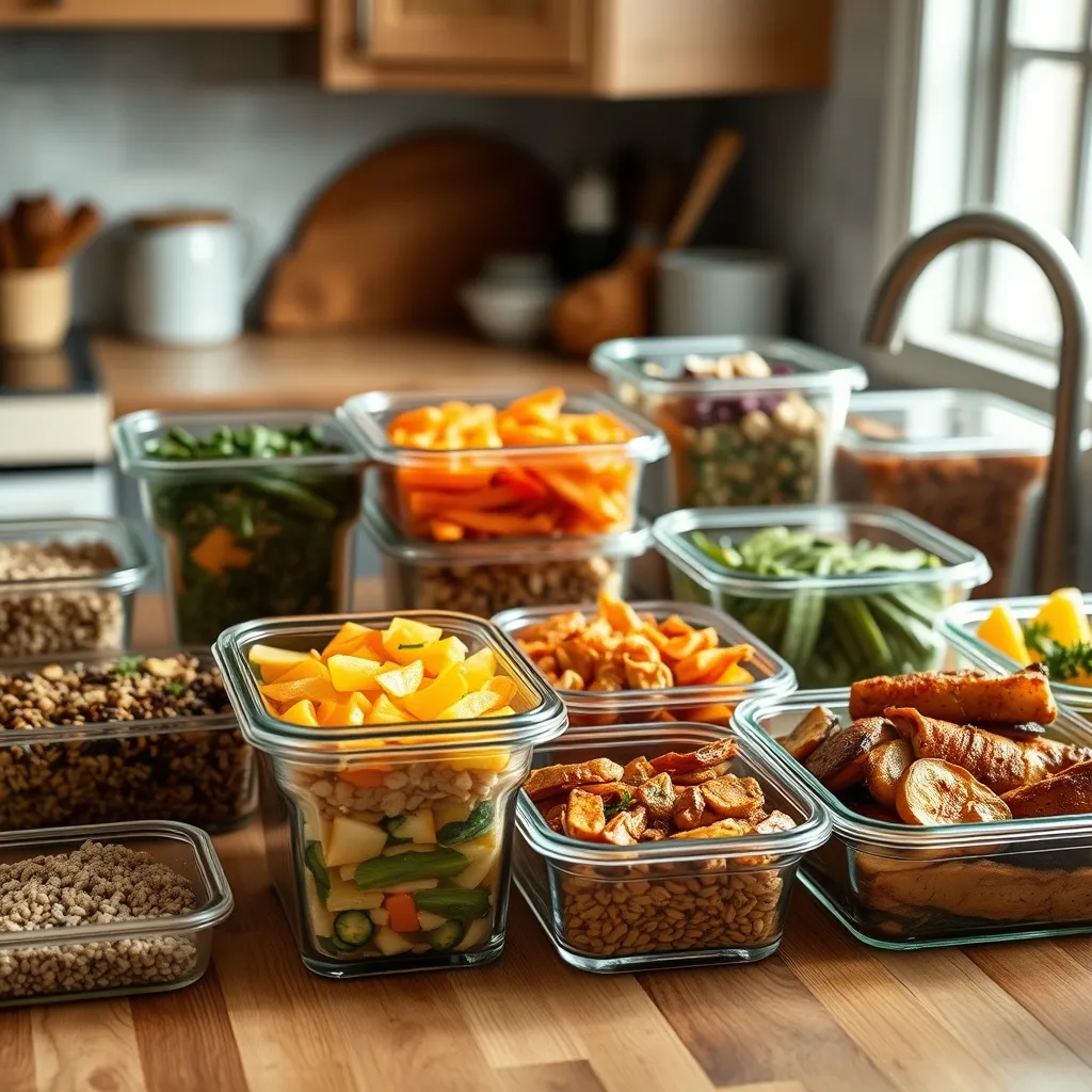 Batch cooking du dimanche : des boîtes prêtes pour toute la semaine