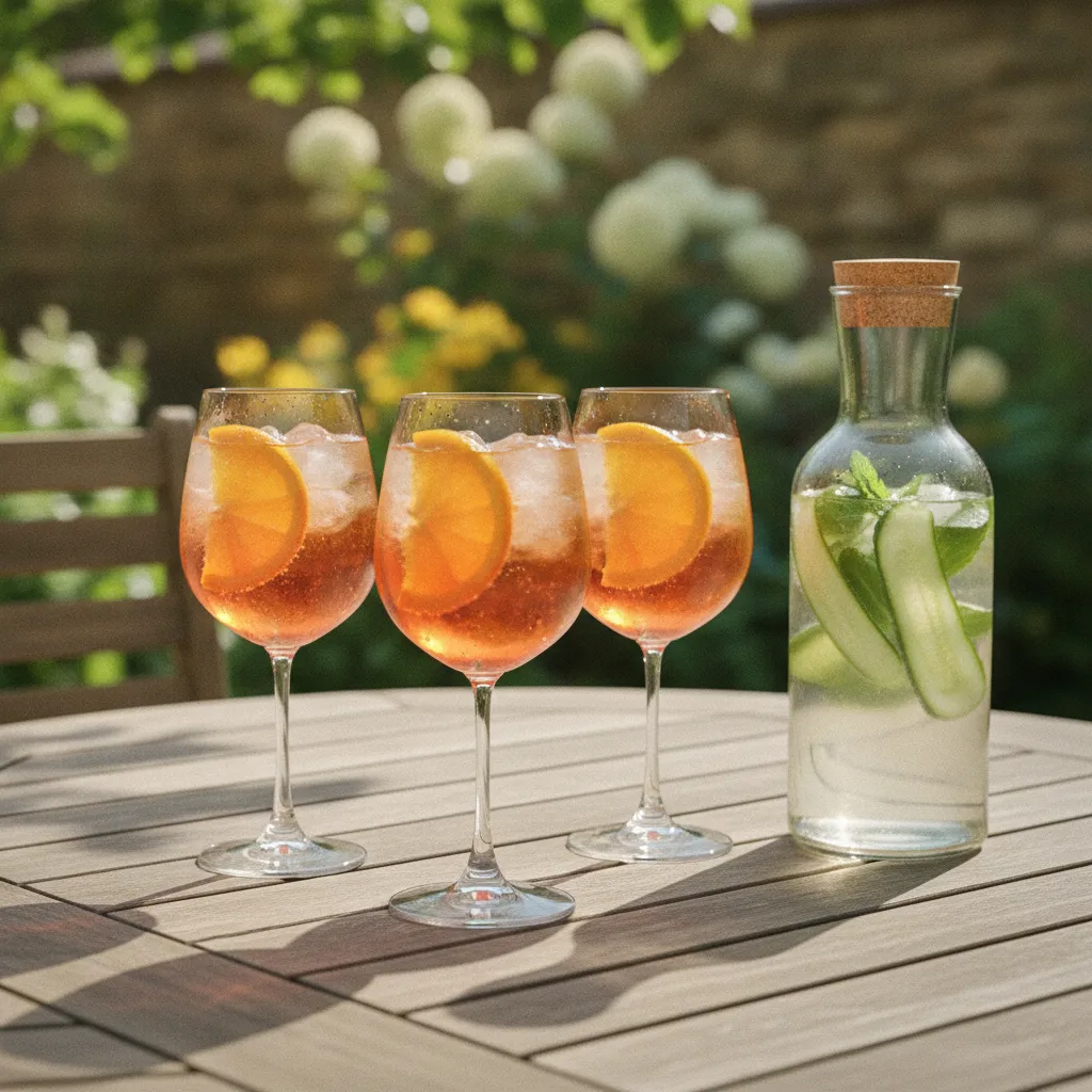 Spritz maison et eau aromatisée : des boissons festives à moins de 1 euro le verre