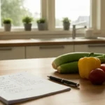 Liste de courses type pour la semaine : modèle complet et téléchargeable