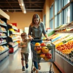 Faire les courses avec les enfants : guide de survie en 7 étapes