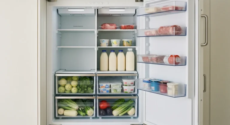 Ranger frigo schéma : où placer chaque aliment pour qu'il dure