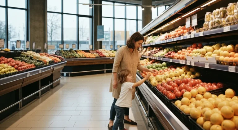 Comment impliquer les enfants dans les courses et les repas