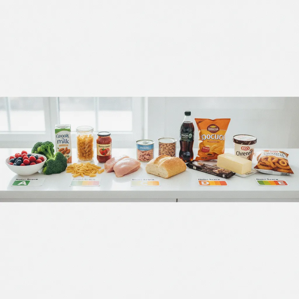 Le Nutri-Score classe les produits de A à E selon leur profil nutritionnel