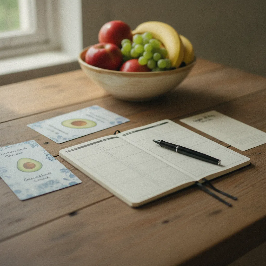Planifier cinq repas sur sept suffit pour structurer sa liste de courses