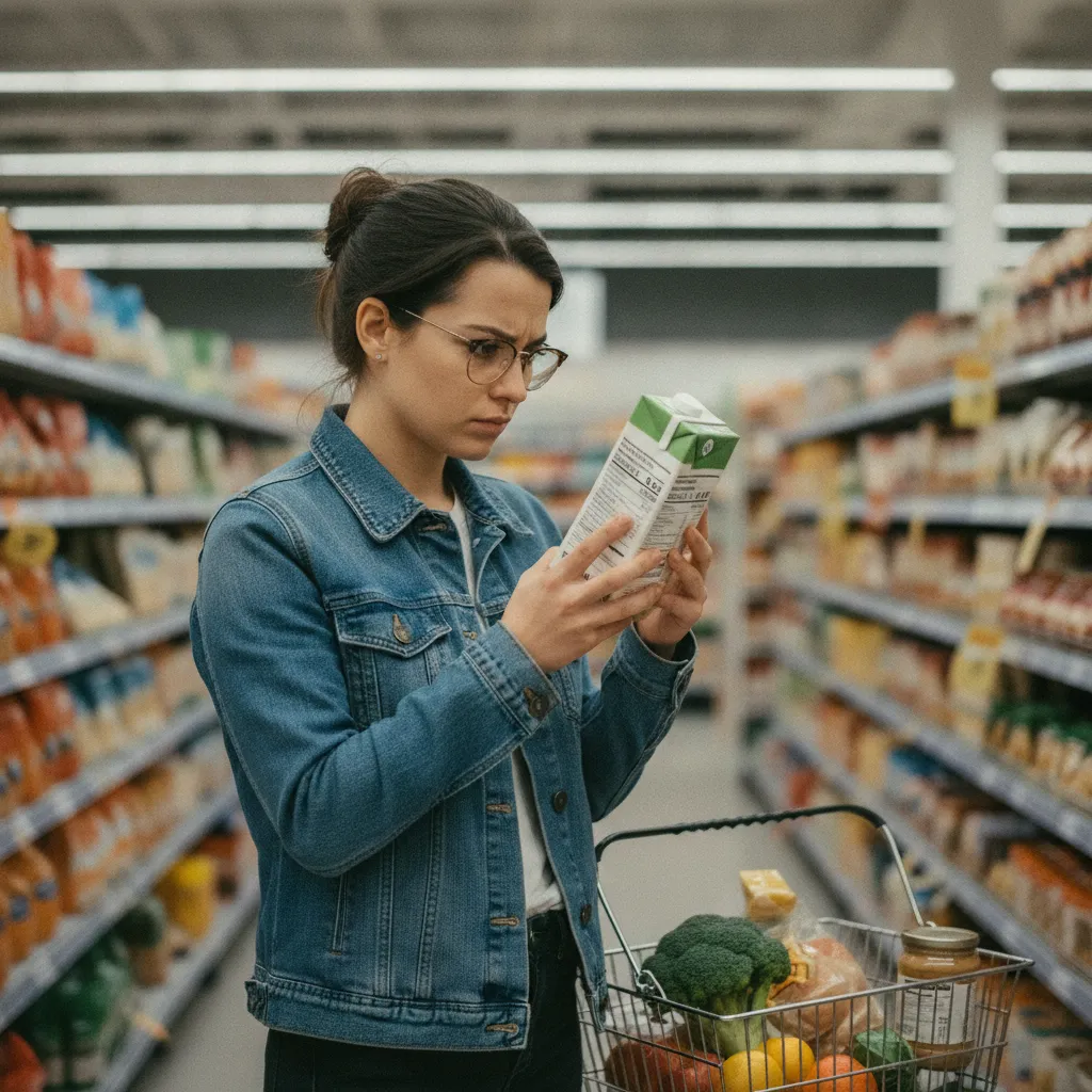 Vérifier les étiquettes évite d'acheter des produits ultra-transformés inutiles