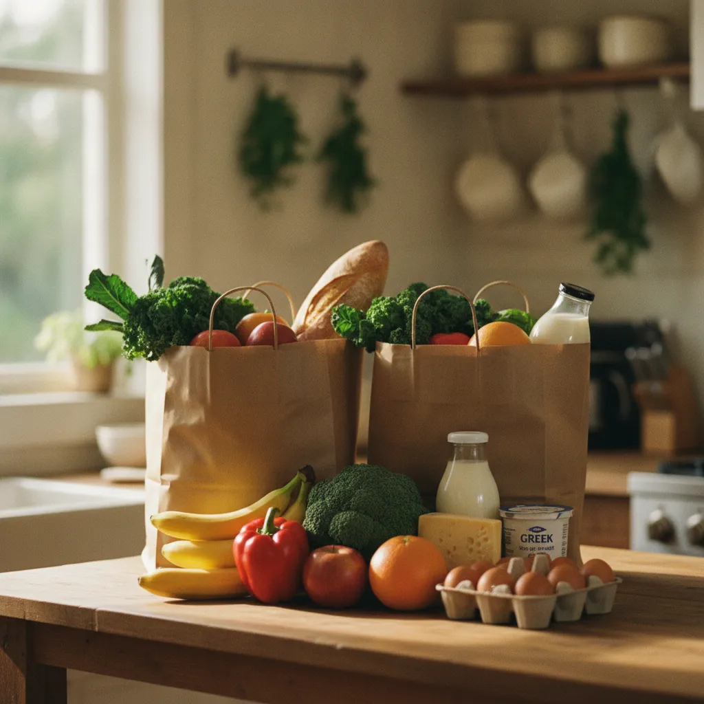 Des courses bien organisées grâce à la commande en drive