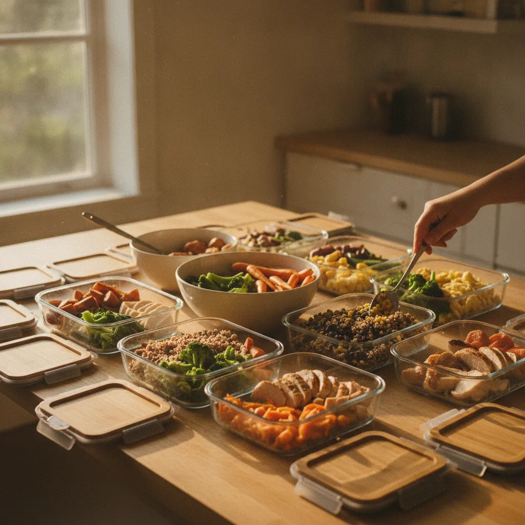 Le batch cooking du dimanche permet de remplir ses lunch box pour toute la semaine