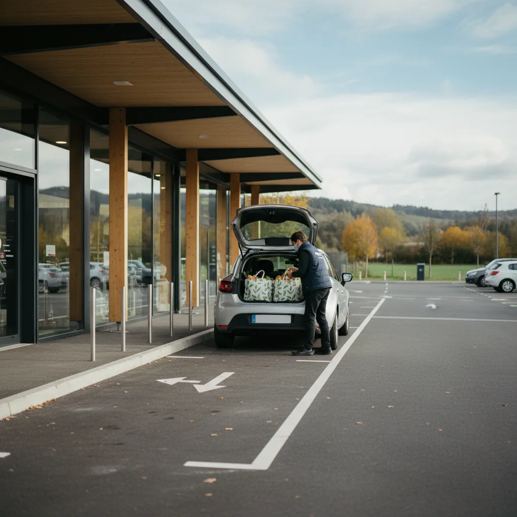 Le drive alimentaire représente plus de 10 % des achats de grande consommation en France