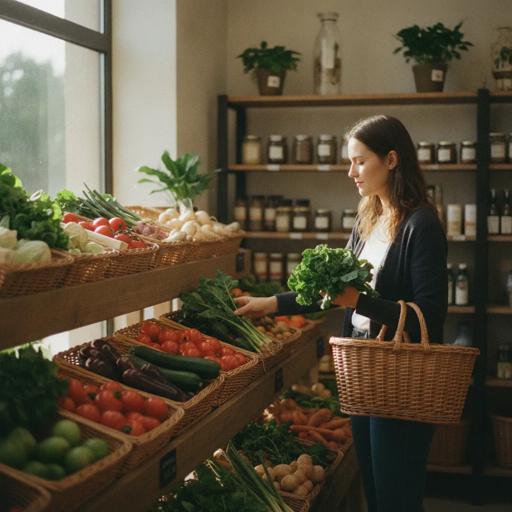 Choisir des fruits et légumes de saison en magasin bio réduit la facture et soutient les producteurs locaux