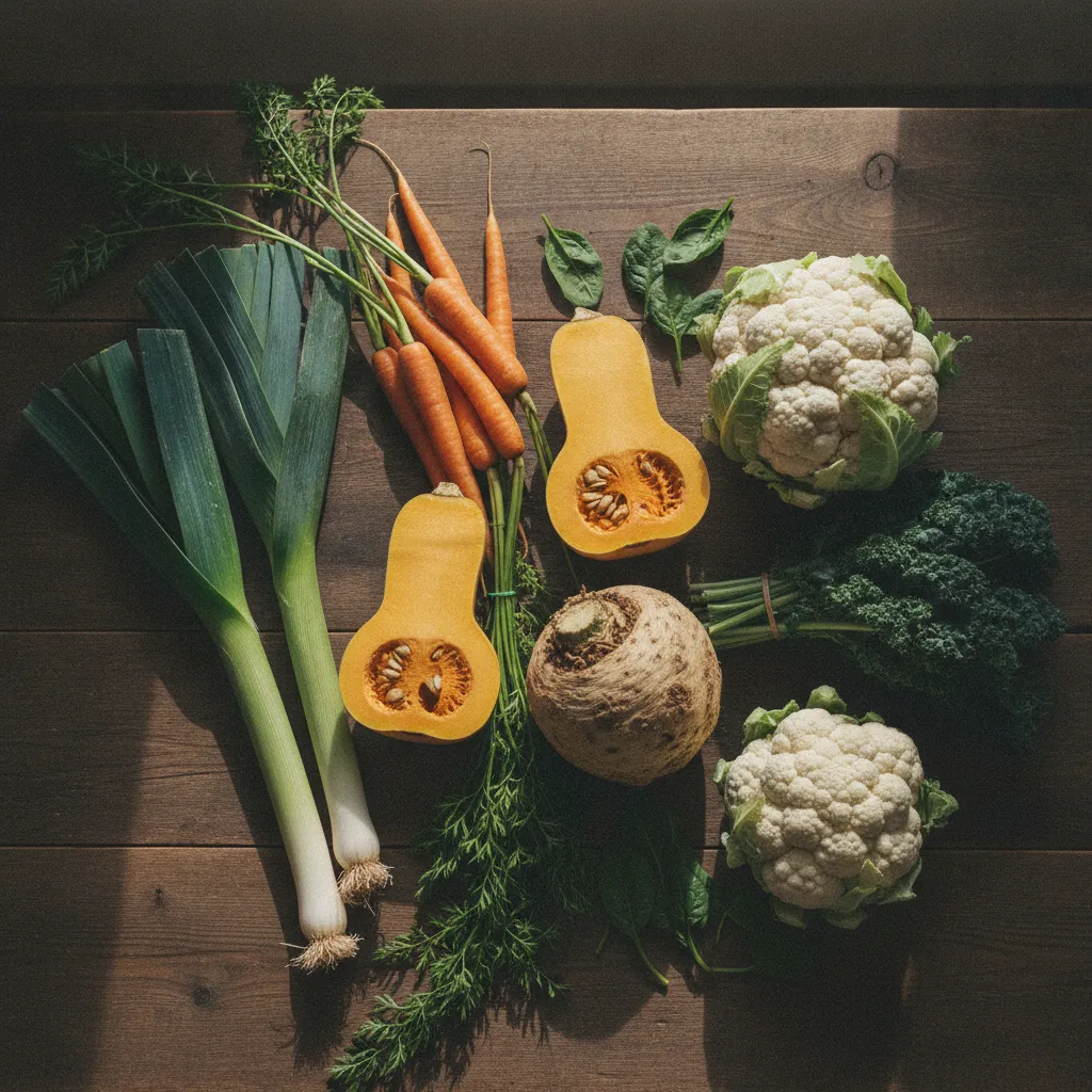 Les légumes de saison d'hiver offrent variété et valeur nutritionnelle à petit prix
