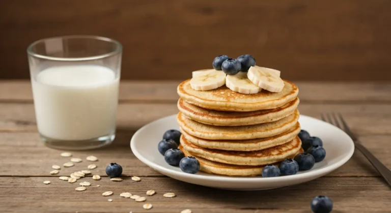 5 recettes de pancakes healthy aux flocons d'avoine
