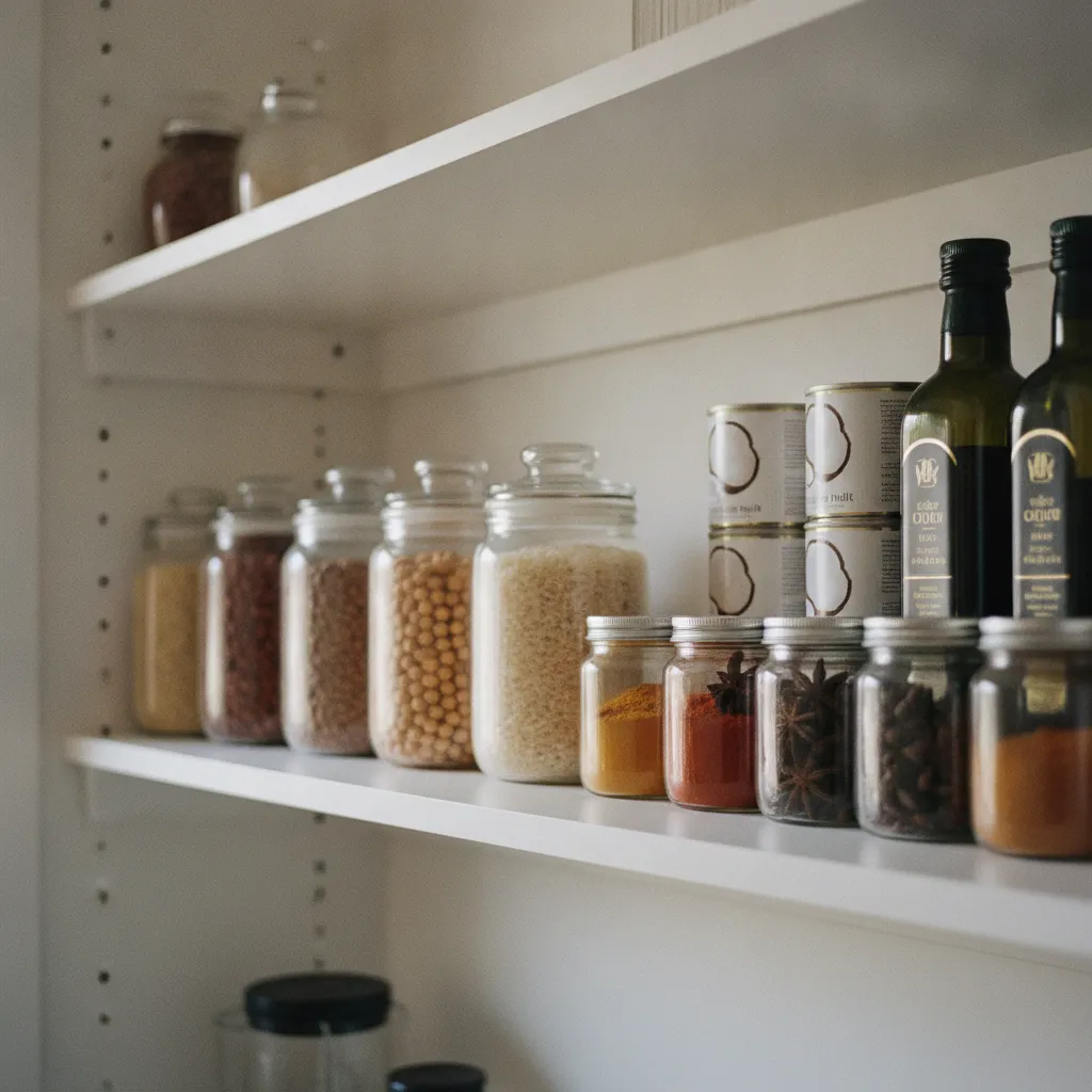 Un placard bien garni : la base d'une cuisine végétarienne rapide