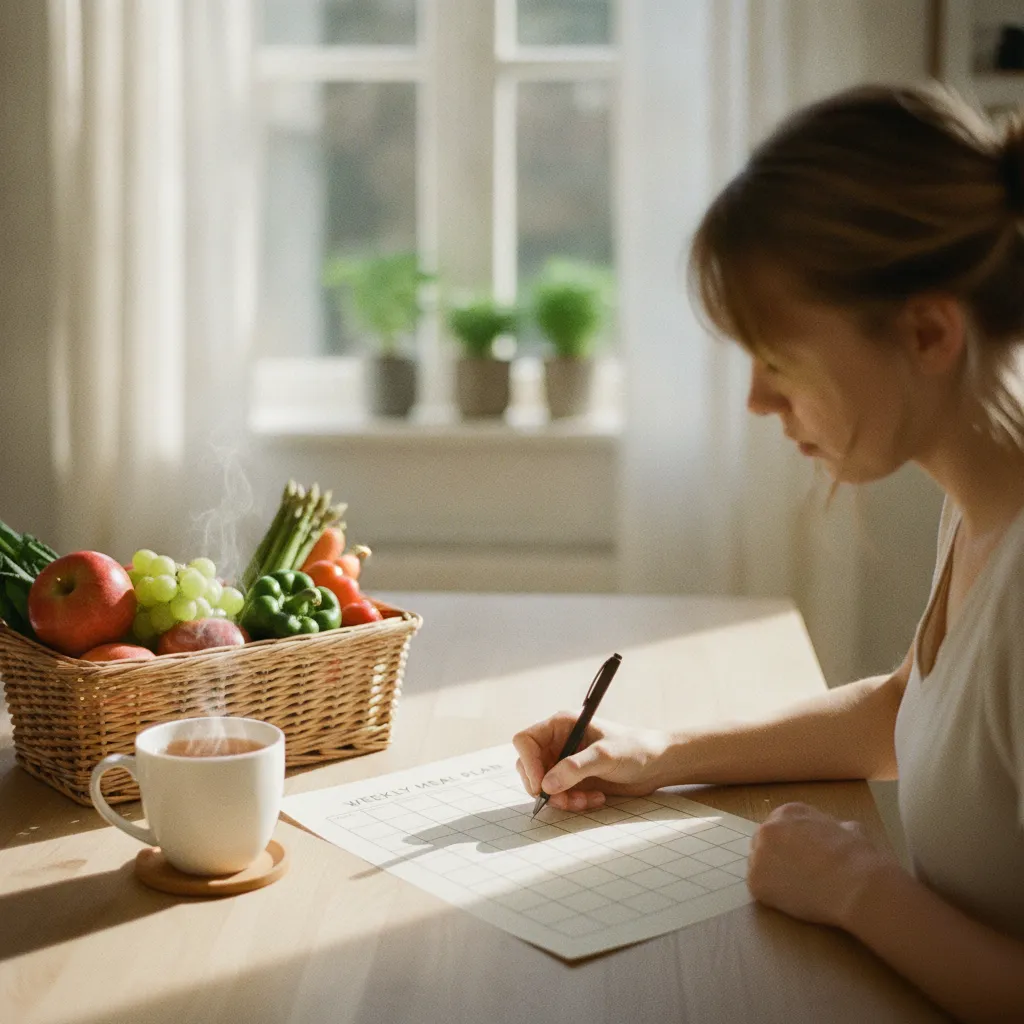 Planifier ses menus à l'avance réduit les écarts alimentaires et le gaspillage