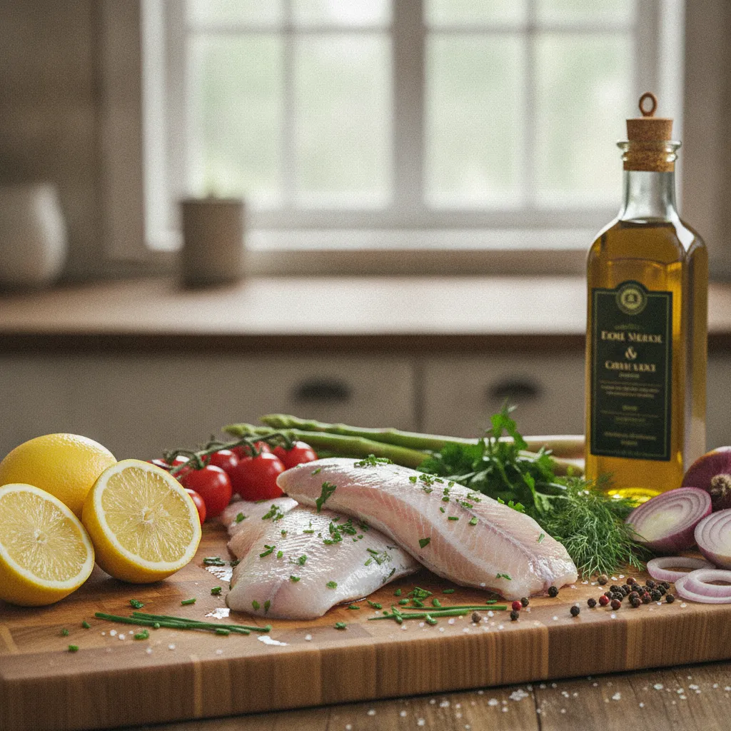 Poisson frais, herbes et légumes de saison : les ingrédients clés d'un menu festif allégé