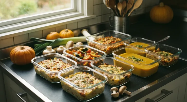 Batch cooking automne : 10 recettes de saison pour préparer la semaine en 2 heures