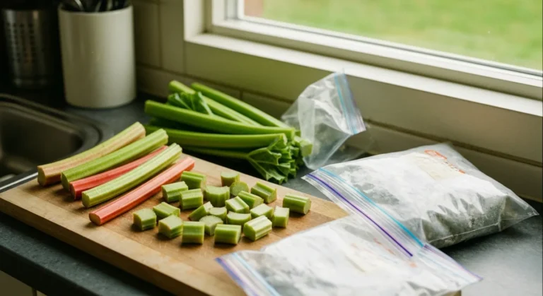 Comment bien congeler la rhubarbe ? Guide et astuces