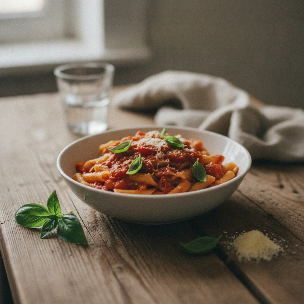 Des pâtes à la sauce tomate maison : une recette inratable pour les grands débutants