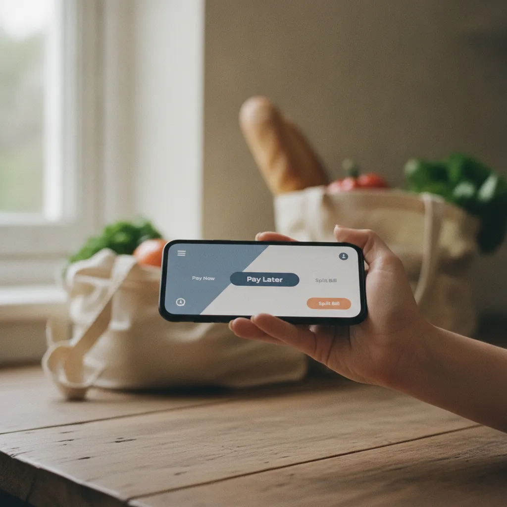 Les applications de paiement différé se multiplient pour les courses alimentaires