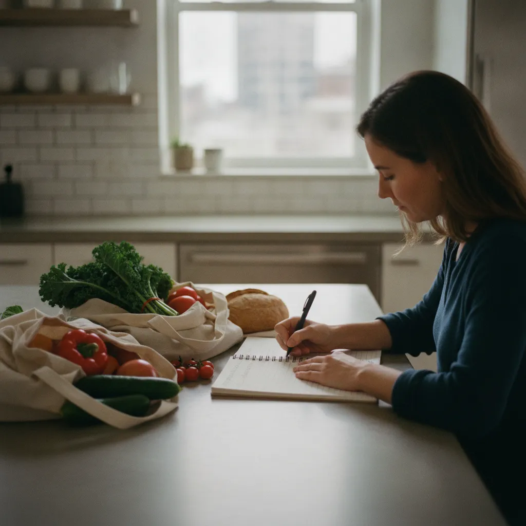 Planifier le menu et la liste de courses, étape clé pour recevoir sereinement