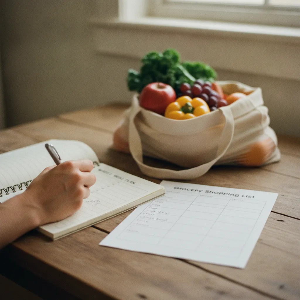 La planification des menus et la liste de courses sont les clés d'un batch cooking réussi