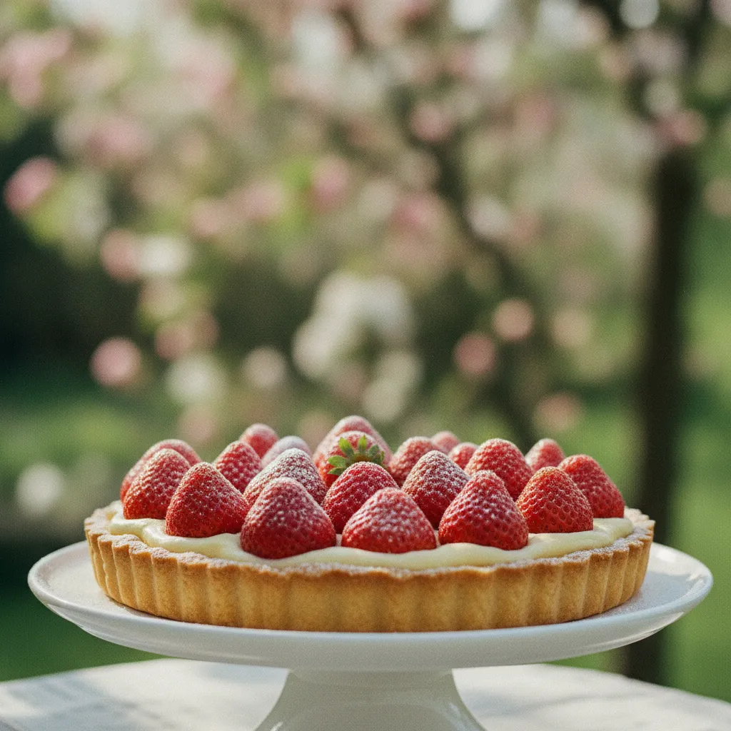 La tarte aux fraises maison, dessert star du mois de mai pour la fête des mères