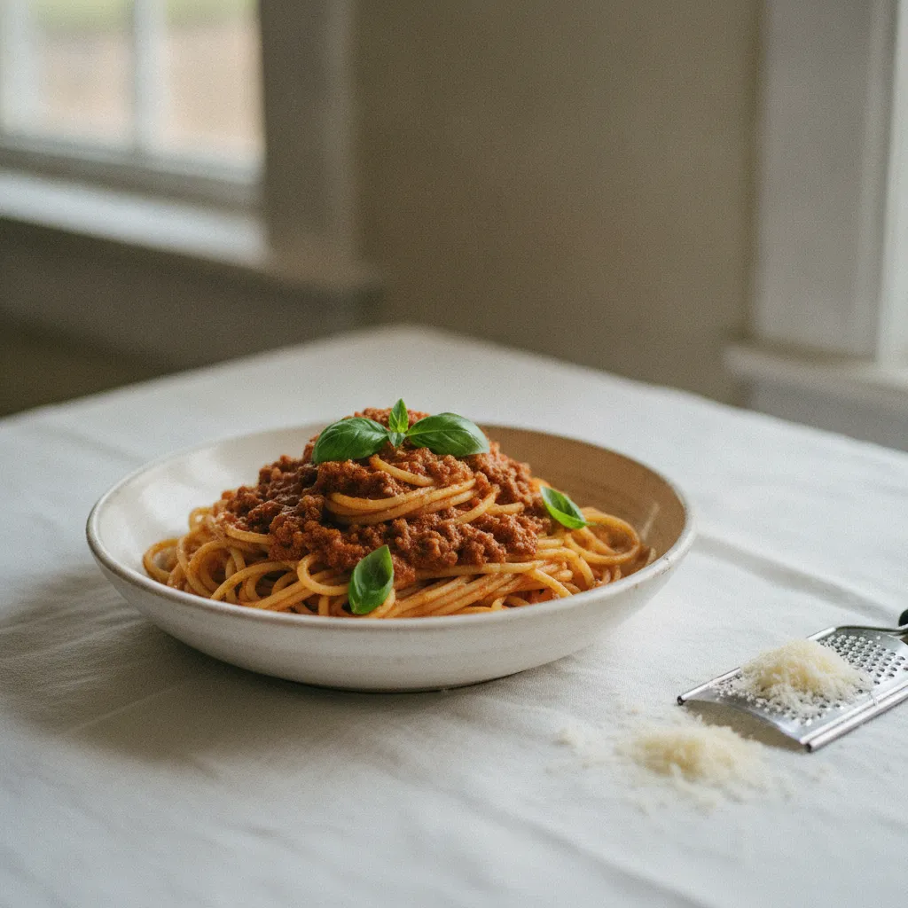 La bolognaise maison reste le grand classique des repas à base de viande hachée