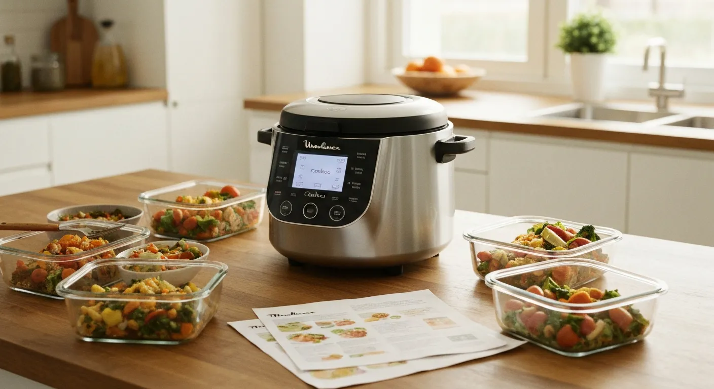 Batch cooking Cookeo : recettes PDF gratuites à télécharger