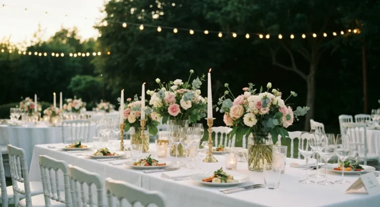 Buffet vs menu assis : décryptage du repas de mariage