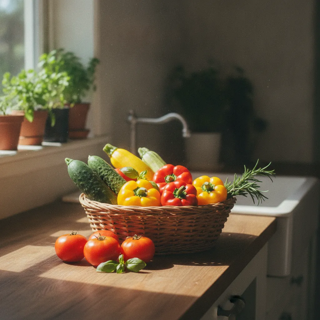 Les légumes de saison, base de tout repas rapide estival réussi